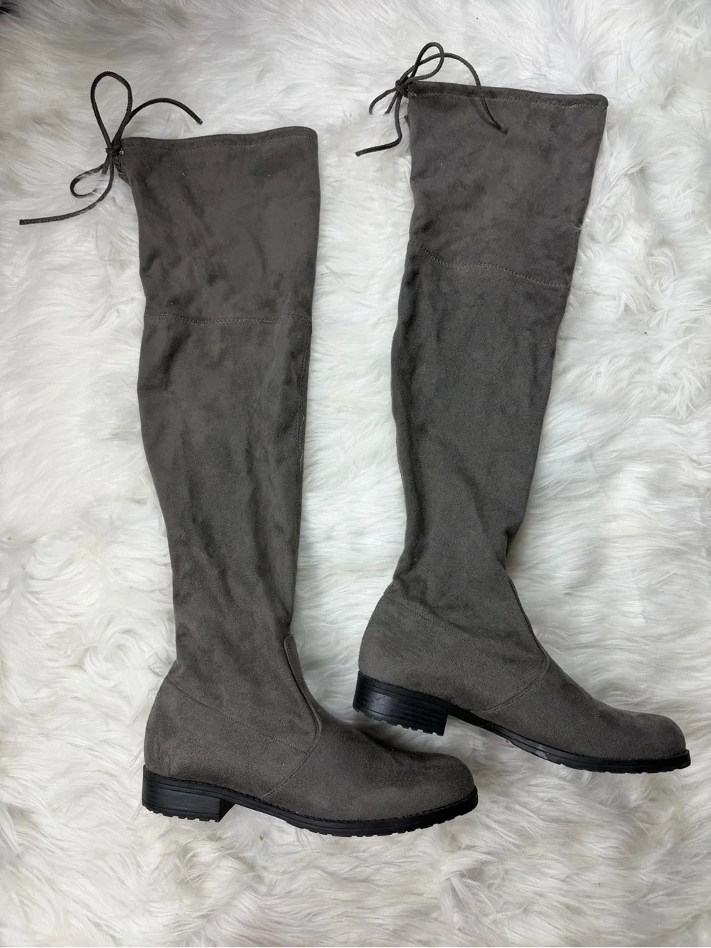 Women's Over-the-Knee Boots - grey